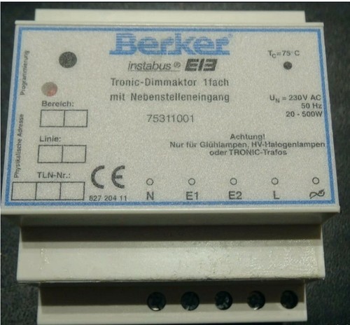 Berker knx eib - eib, tronic