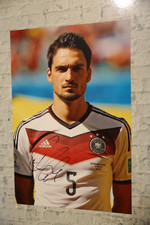 ORIGINAL Autogramm von Mats Hummels. pers. gesammelt. 100% ECHT. GROSSFOTO BVB