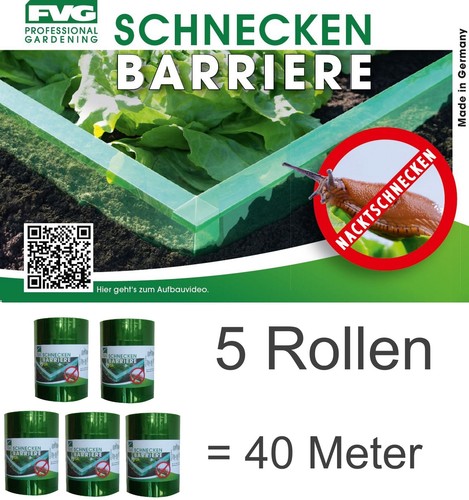 40m schnecken barrierer - 40m,