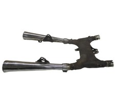 Auspuffsammler 12. Honda CX 500 C PC01 Sammler Mittelstück Original Auspuff