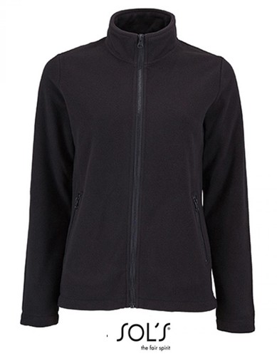 Damen plain fleece jacke - plain,