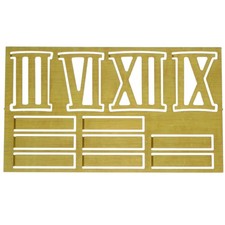 Römischer Zahlensatz aus