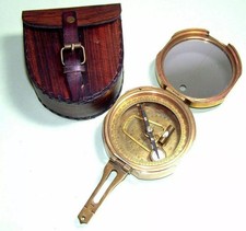 Antiker Messing Brunton