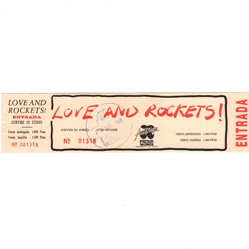 Love and rockets concert - rockets,