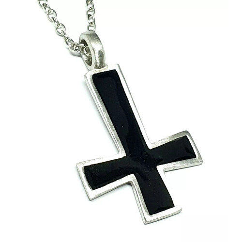 Umgekehrtes kreuz halskette - umgekehrtes,