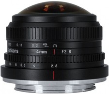 7Artisans 4mm f2,8 Fisheye