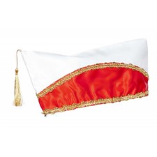 Narrenkappe rot-weiß -