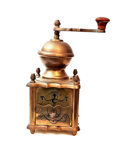 Vintage alte kaffeemühle - alte,