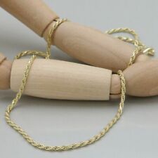 Halskette Gold Kette Kordelkette 1,8 mm ca. 49 cm in 585/14K Gelbgold massiv