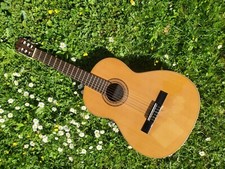 Schöne Spanische Gitarre  "Paco Marin 4-A",  beschädigt!