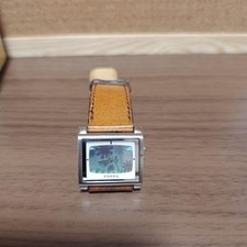 FOSSIL braune Lederuhr mit