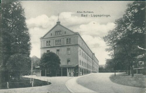 Ansichtskarte bad lippspringe - ansichtskarte,