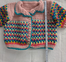 Handgefertigt Strickjacke