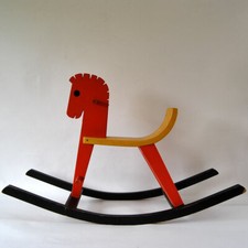 SCHAUKELPFERD „Peter“, Entwurf Konrad Keller, 50er Jahre