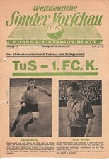 Fussball-Programmheft  53/54