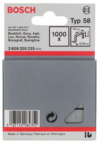 Bosch feindrahtklammer typ - bosch,