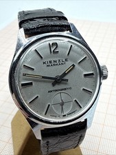 Herrenarmbanduhr Uhr Kienzle Markant Antimagnetic Handaufzug funktioniert #37