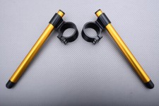 erhöhte Stummellenker Schwarz-Gold 53mm DUCATI SUPER SPORT SS 750 900 1991-1998