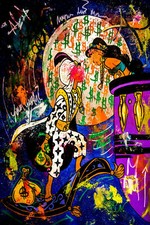 Pop Art Aladdin Jasmin