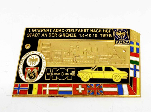 Plakette internat adac - plakette, 1