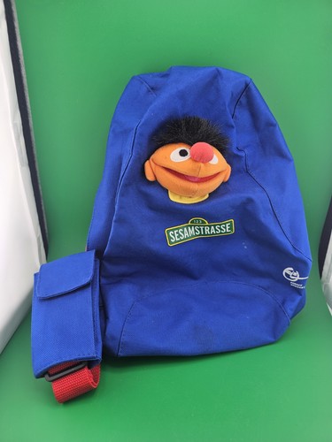 Rucksack blau sesamstraße - blau,