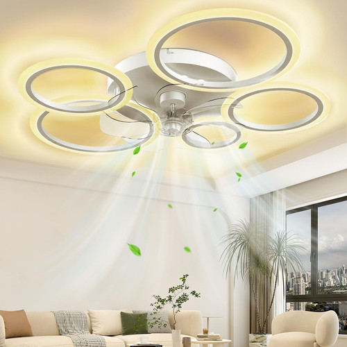 Led deckenleuchte ventilator - deckenleuchte,