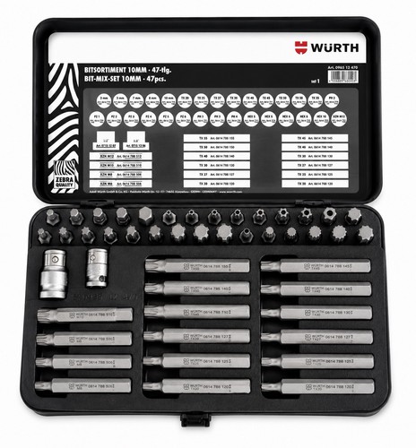 Würth zebra 10mm bits bit - würth, 3/8