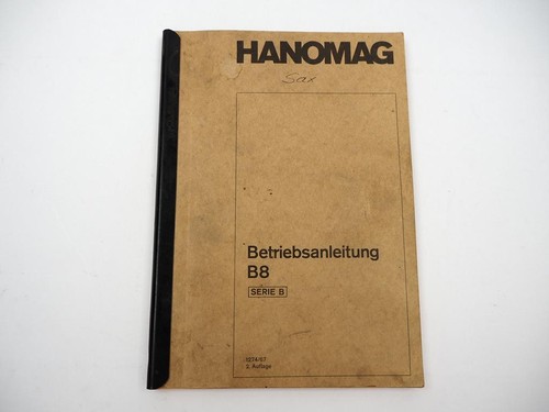 Hanomag serie radlader - serie, b