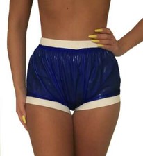 super soft PVC Gummihose UM Lack Schlupfhose Inkontinenz Windelhose ABDL