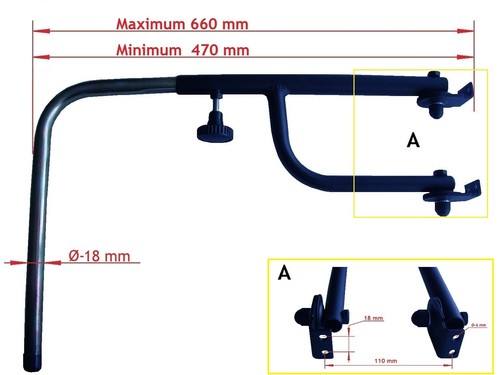Spiegelhalter bügelhalter - spiegelhalter,