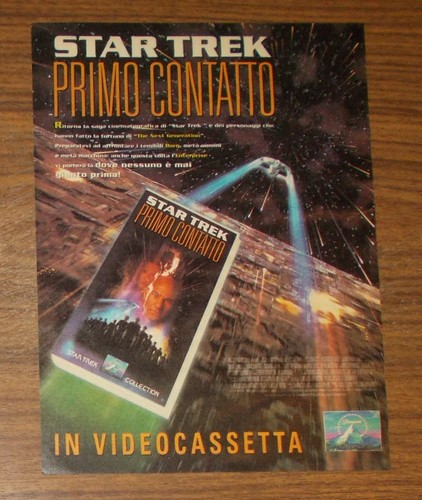 Seltene werbung star - star, trek