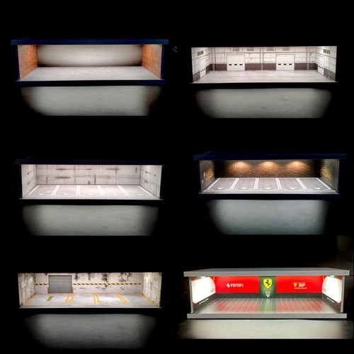 Diorama auto garage - diorama,