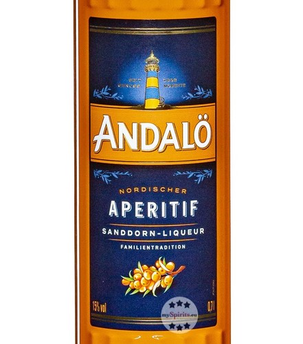 Andalö sanddorn liqueur - sanddorn,