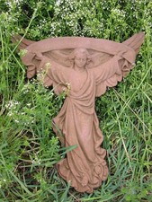 Engel Gloria Schutzengel Wandbild Relief aus Kunst Sandstein im Antik Look X 37