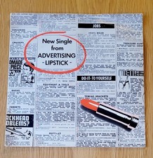 Advertising lipstick vinyl - lipstick,