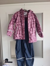 Lupilu Regenkombi Matschanzug Hose Jacke Neu Gr 110/116 Gefüttert