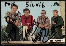 Ansichtskarte Musiker der Band Les Players, Autogramme 