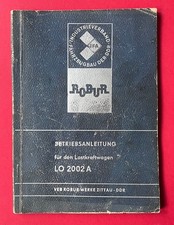 DDR Betriebsanleitung VEB