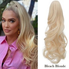 Lockig Klammer Haarteil Zopf