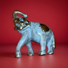 Elefantenfigur — Massiv (Bronze Messing)  520g