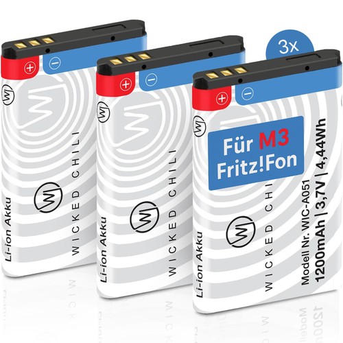 Akku für avm fritz - fritz!fon, m3