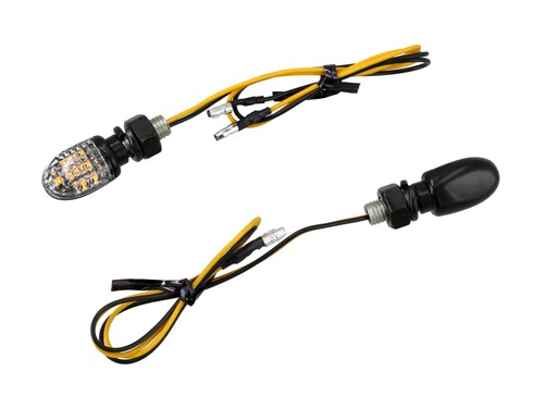 Set mini blinker rund 12v - mini-blinker,,