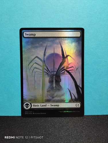 Foil fullart swamp - sumpf,