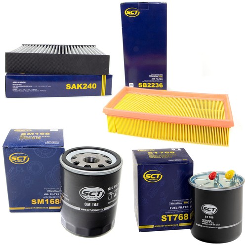 Filter set sct kraftstoff - filter, kraftstoff-