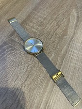 CLUSE Uhr -  Boho Chic Mesh Bicolor, Silber-Gold