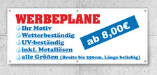 Werbebanner, Werbeplane