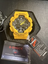 Casio Uhr G-Shock GELB GA-100A