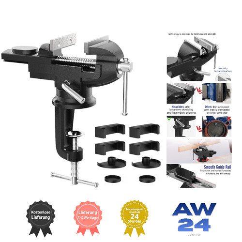 Schraubstock 360 drehbar mit