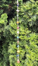 Rosenkugel Windspiel mit