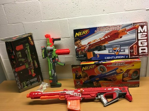 Nerf gun boxed mega centurion - nerf,